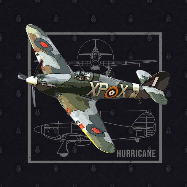 Hurricane | British WW2 Fighter Plane by Jose Luiz Filho